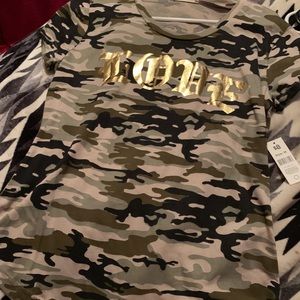 Camo “LOVE” shirt